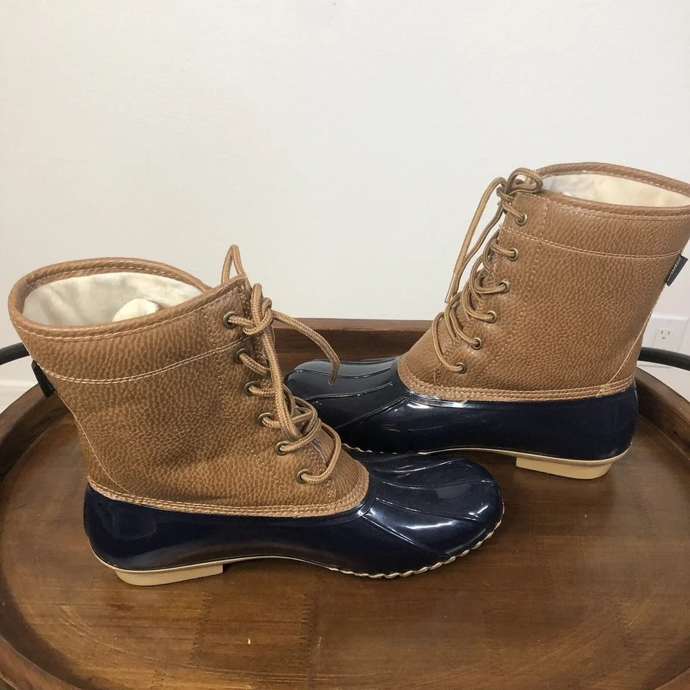 Women's Maplewood Waterproof Size 10 Rain Boots Classic Duck